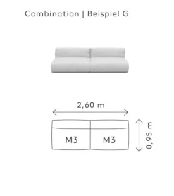 Bath & Living Blomus GROW lounge sofa G (.6206.G)