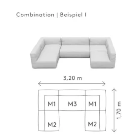 Bath & Living Blomus GROW lounge sofa I (.6207.I)