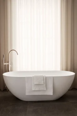 Bath & Living Blomus Guest towel CARO (set / 2) waffle pattern 30x30 cm color (66306)