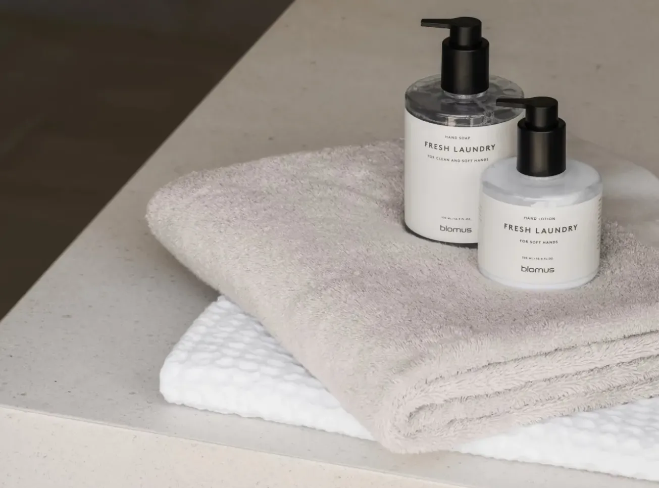 Bath & Living Blomus Guest towel (set/4) RIVA 30x30 cm color 700 gr/m² (69130)