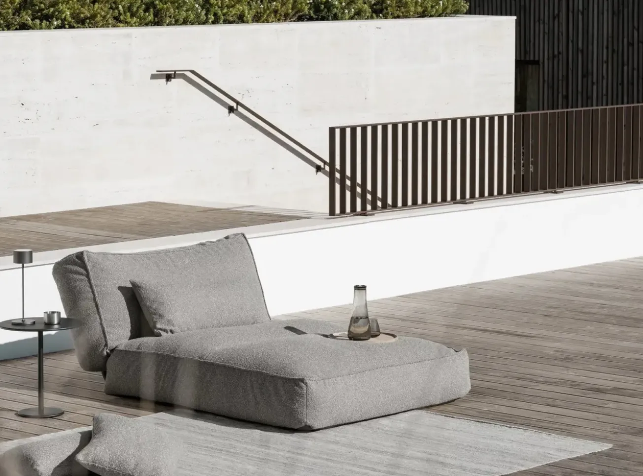 Bath & Living Blomus KIVA outdoor rug color Cloud Melange (large)