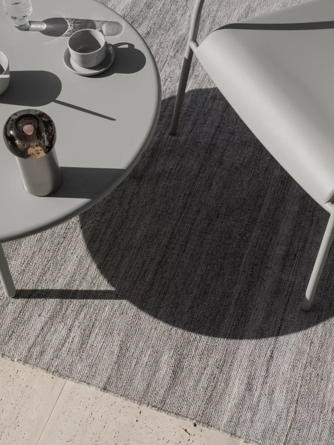 Bath & Living Blomus KIVA outdoor rug color Beige Melange (small)