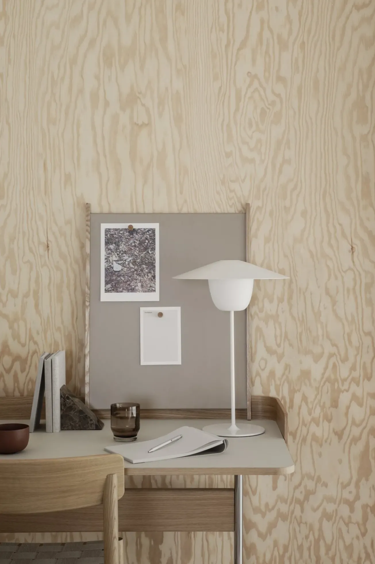 Bath & Living Blomus KOREO magnetic board Mourning Dove 123 x 75 cm - 66507