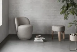 Bath & Living Blomus KUON footstool color (oak) 66938