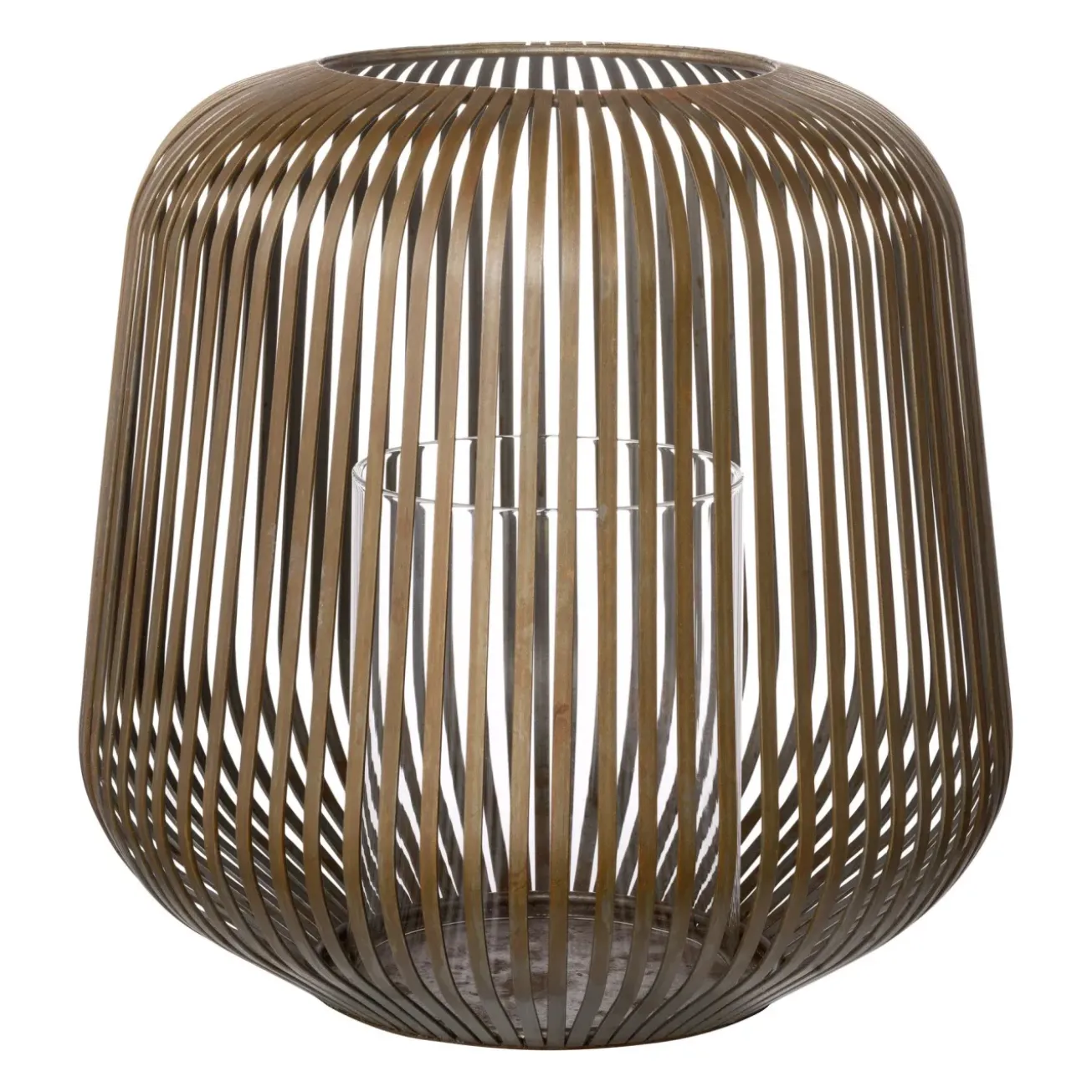 Bath & Living Blomus LITO lantern / lantern color Rusty Look (medium) 66957
