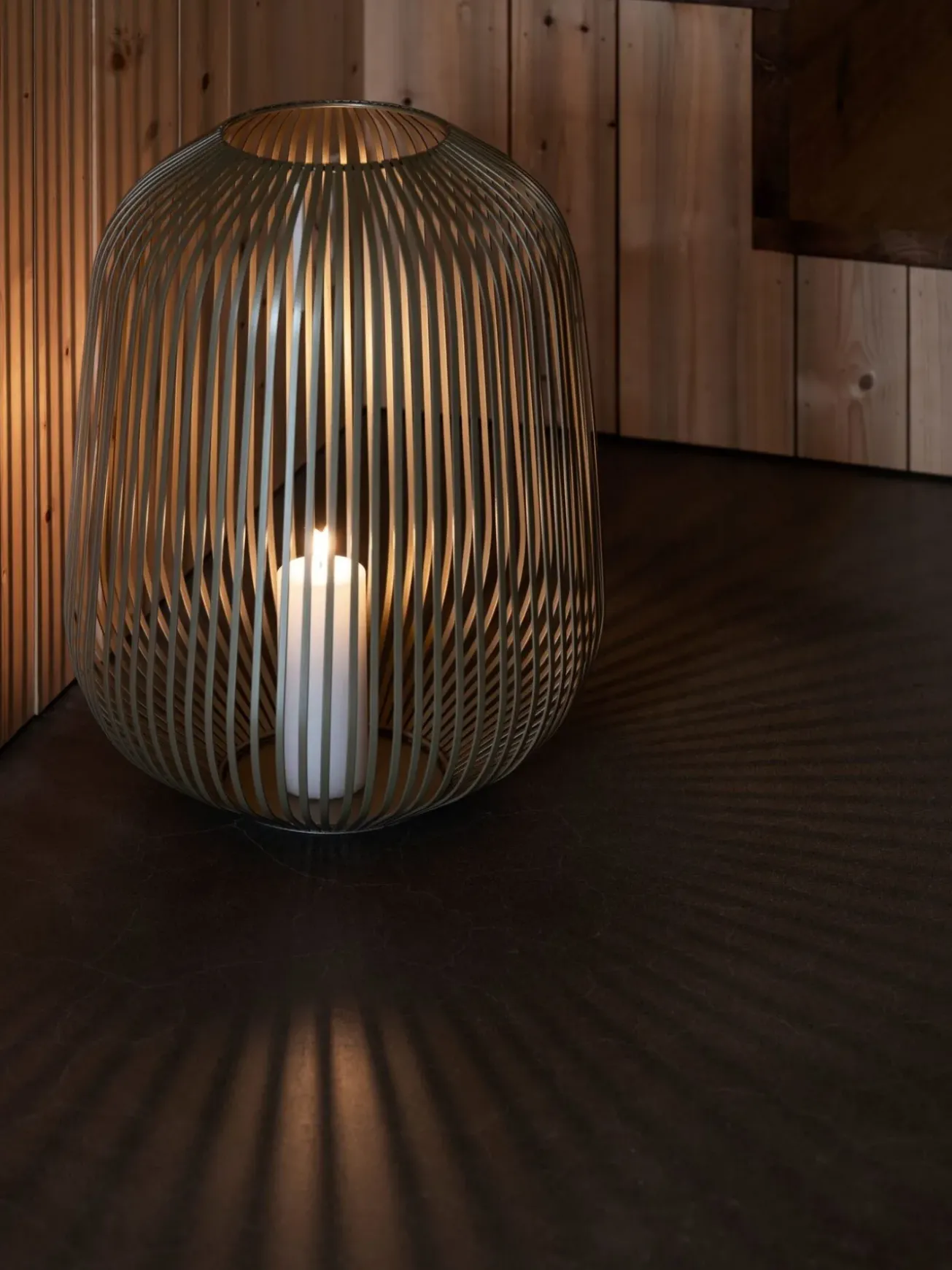 Bath & Living Blomus LITO lantern color Burned Metal (large) 66708