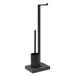 Bath & Living Blomus MENOTO toilet butler 1 roll (black) 69151