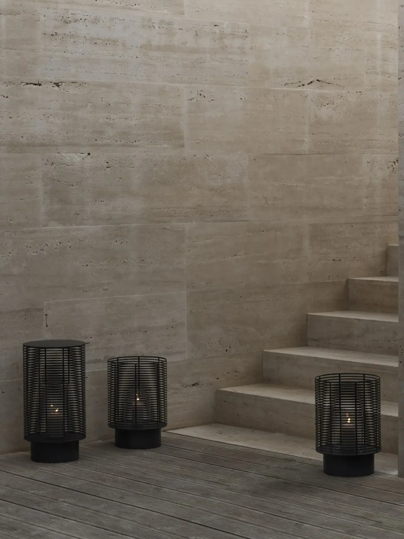 Bath & Living Blomus OLEA lantern / lantern color (medium) 66664