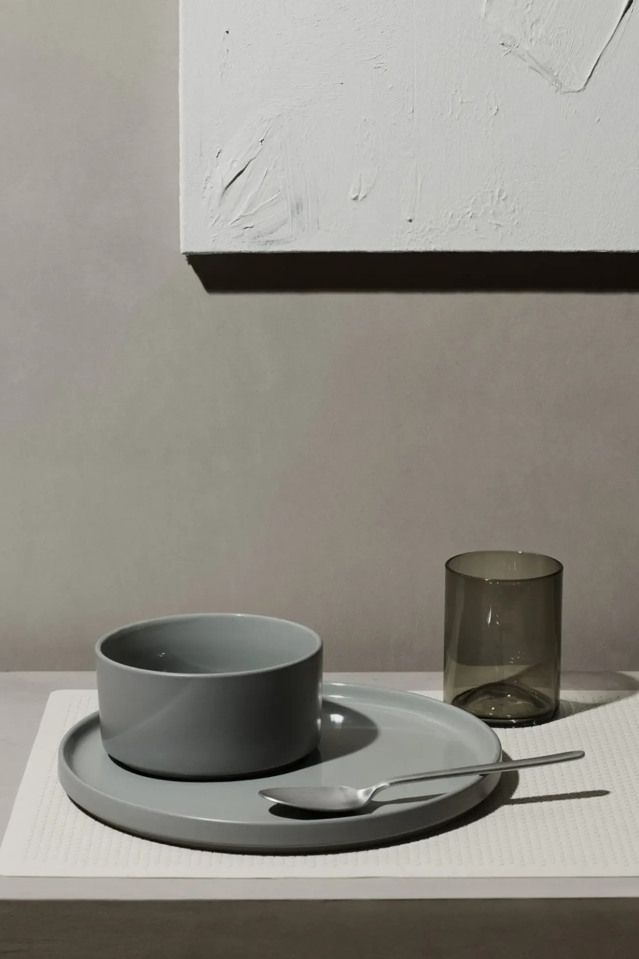 Bath & Living Blomus PILAR 2 coffee cups 200 ml with saucer Agave Green (63909)