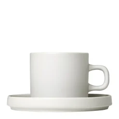 Bath & Living Blomus PILAR 2 coffee cups 200 ml with saucer (63907)