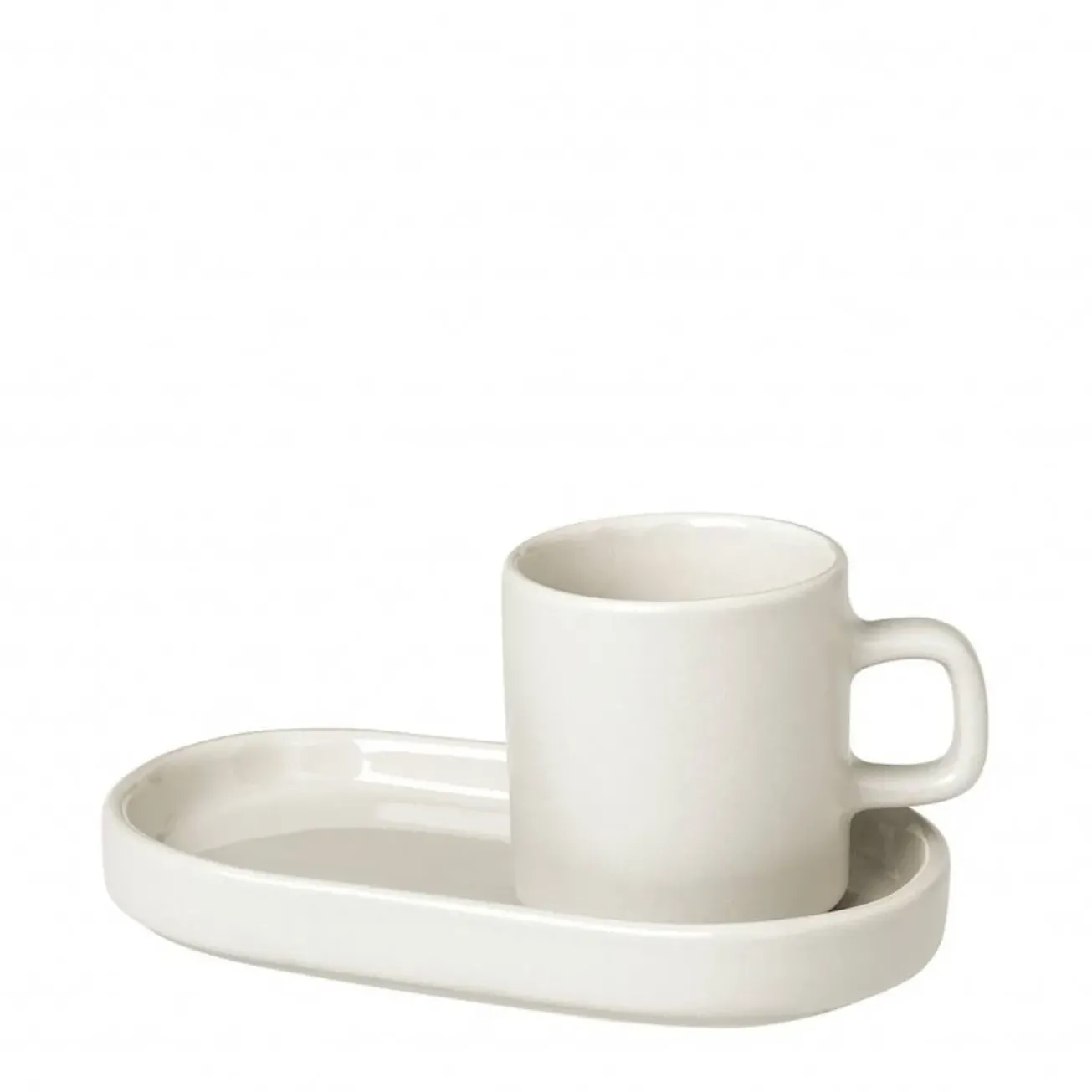 Bath & Living Blomus PILAR 2 espresso cups 50 ml with saucer (63703)