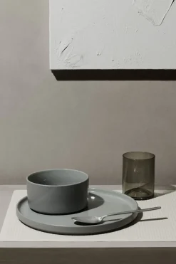 Bath & Living Blomus PILAR flat plate / serving plate 35 cm Agave Green (63707)