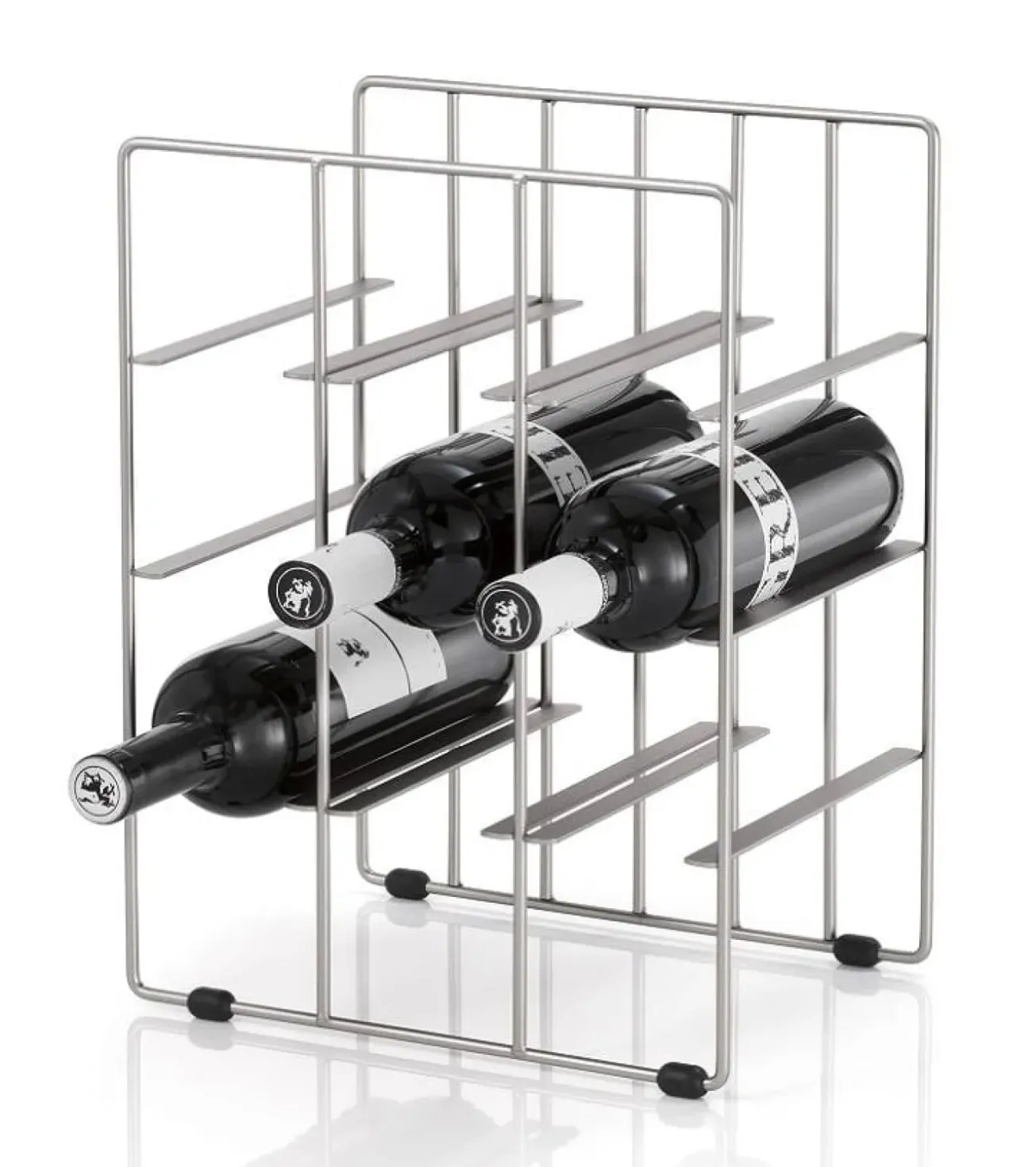 Bath & Living Blomus PILARE wine rack / bottle rack (68487) 9 bottles