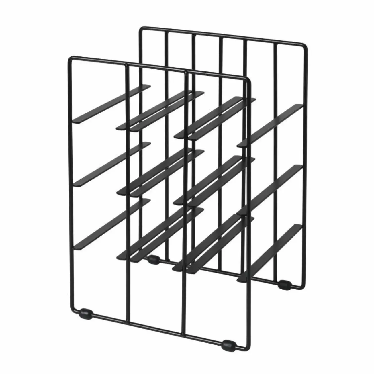 Bath & Living Blomus PILARE wine rack / bottle rack color (65777) 9 bottles