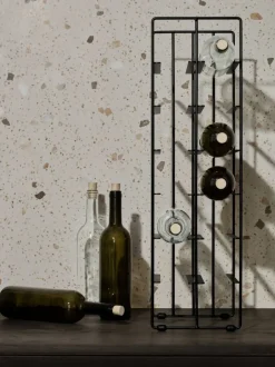 Bath & Living Blomus PILARE wine rack / bottle rack color (65777) 9 bottles