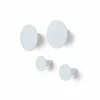 Bath & Living Blomus PONTO wall hooks (set/4) color Micro Chip - 65799