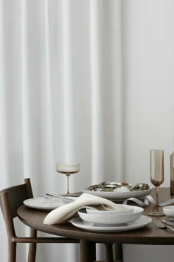 Bath & Living Blomus RO set/2 tea cups with saucer Nimbus Cloud (64142)