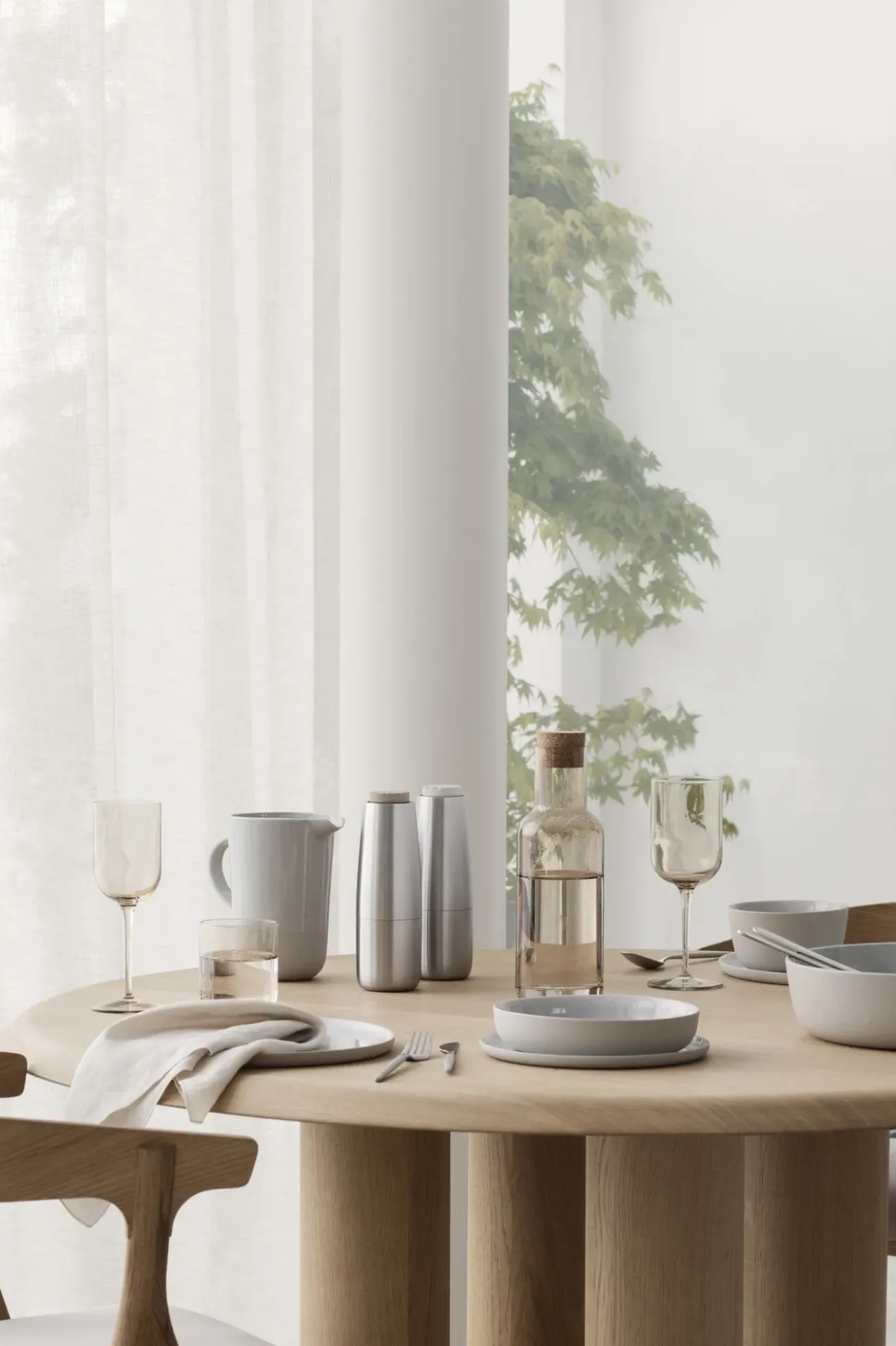 Bath & Living Blomus SABLO - deep plate 18.5 cm (64108) set/4