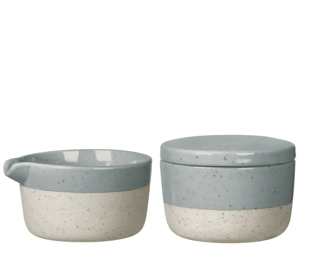 Bath & Living Blomus SABLO Stone - milk jug and sugar bowl (64320, 64321)