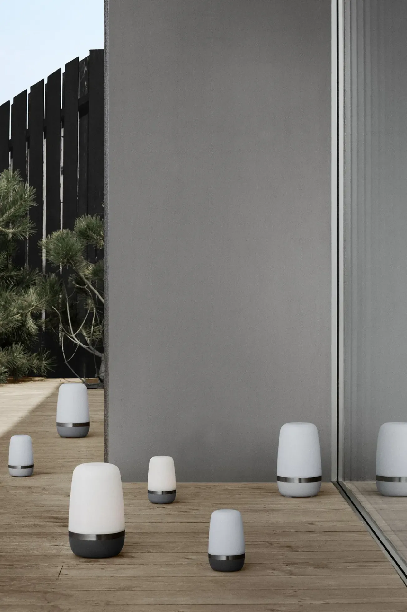 Bath & Living Blomus SPIRIT outdoor lamp Warm Gray (X-large) 66236