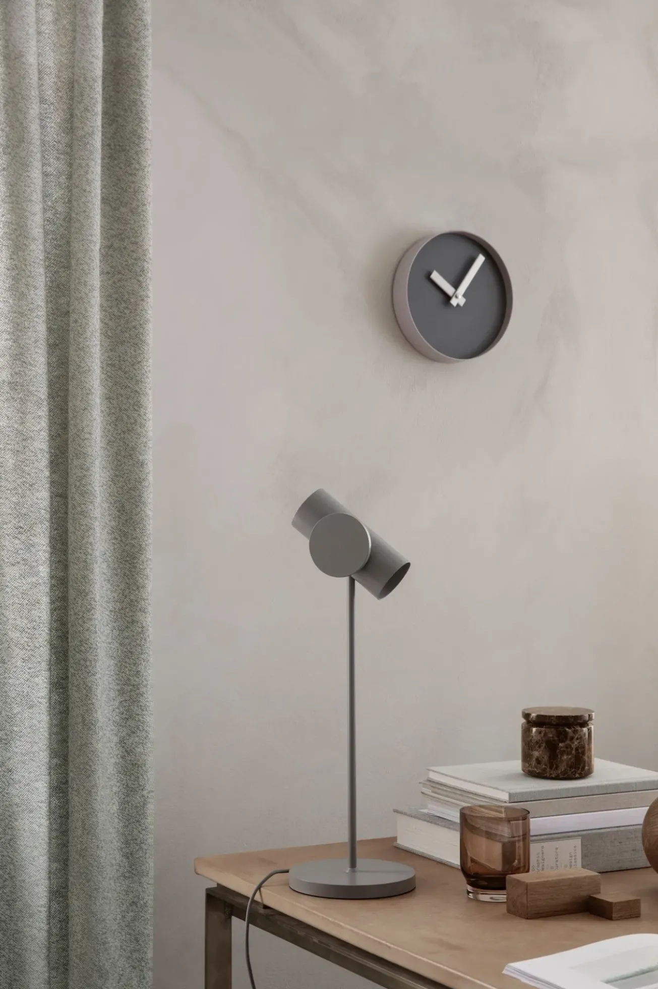 Bath & Living Blomus STAGE table lamp Warm Gray (66182) height 44 cm