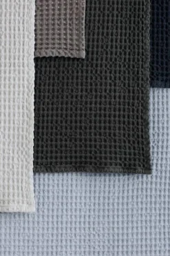 Bath & Living Blomus Towel waffle pattern 50x100 cm CARO color Agave Green, olive green, 400 gr / m² (68999)