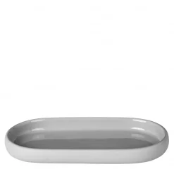 Bath & Living Blomus Tray / bowl SONO color Micro Chip, light gray (69068)
