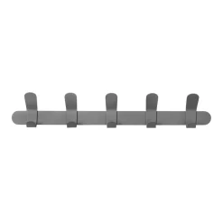 Bath & Living Blomus VENEA coat rack 5-hook Steel Gray (66197)