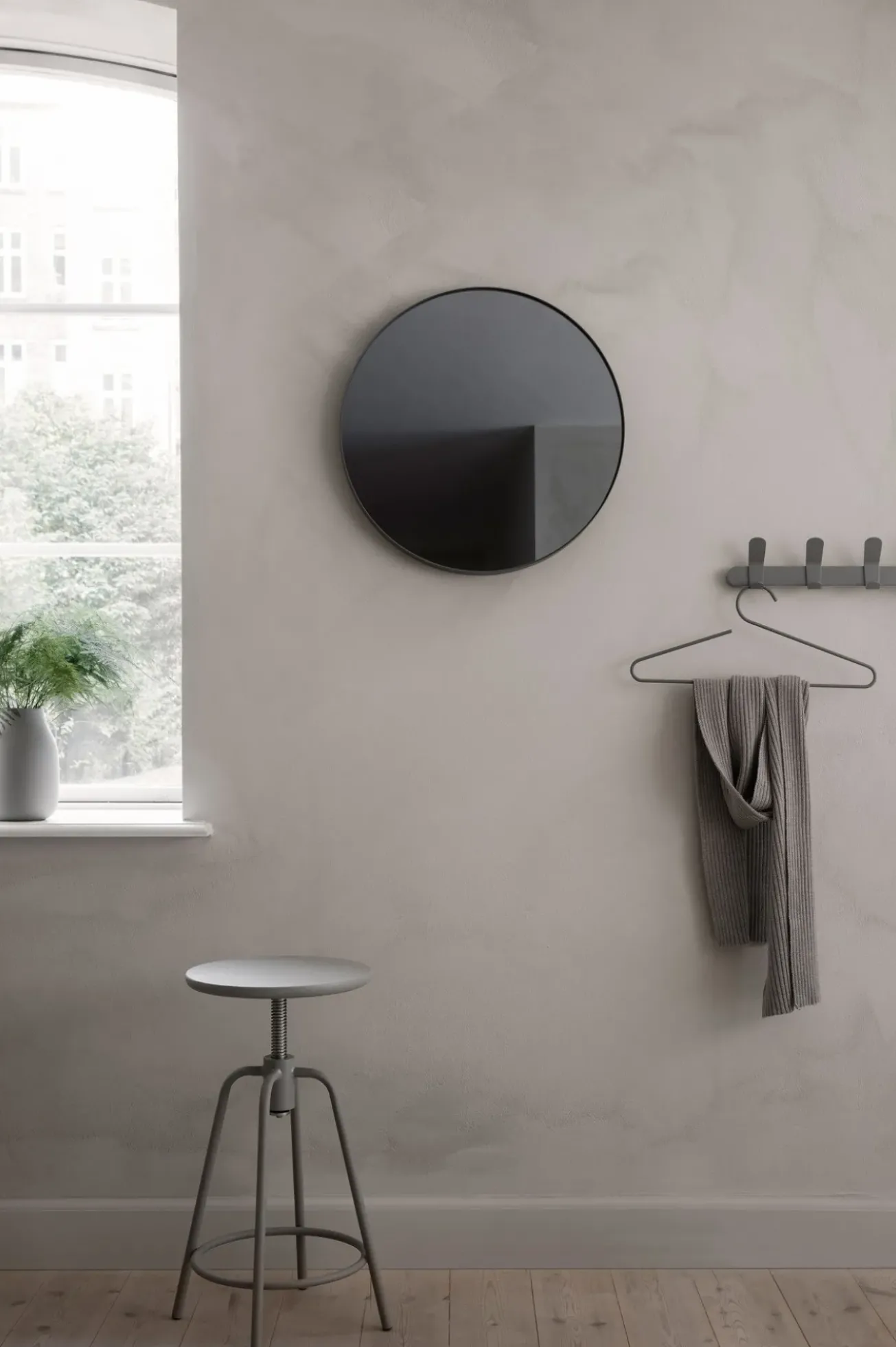 Bath & Living Blomus VENEA coat rack 5-hook Steel Gray (66197)