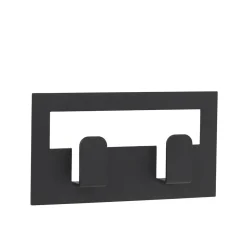 Bath & Living Blomus VINDO double towel hook self-adhesive (64179)