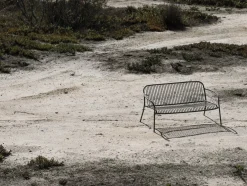 Bath & Living Blomus YUA WIRE garden bench Silk Gray (62183)