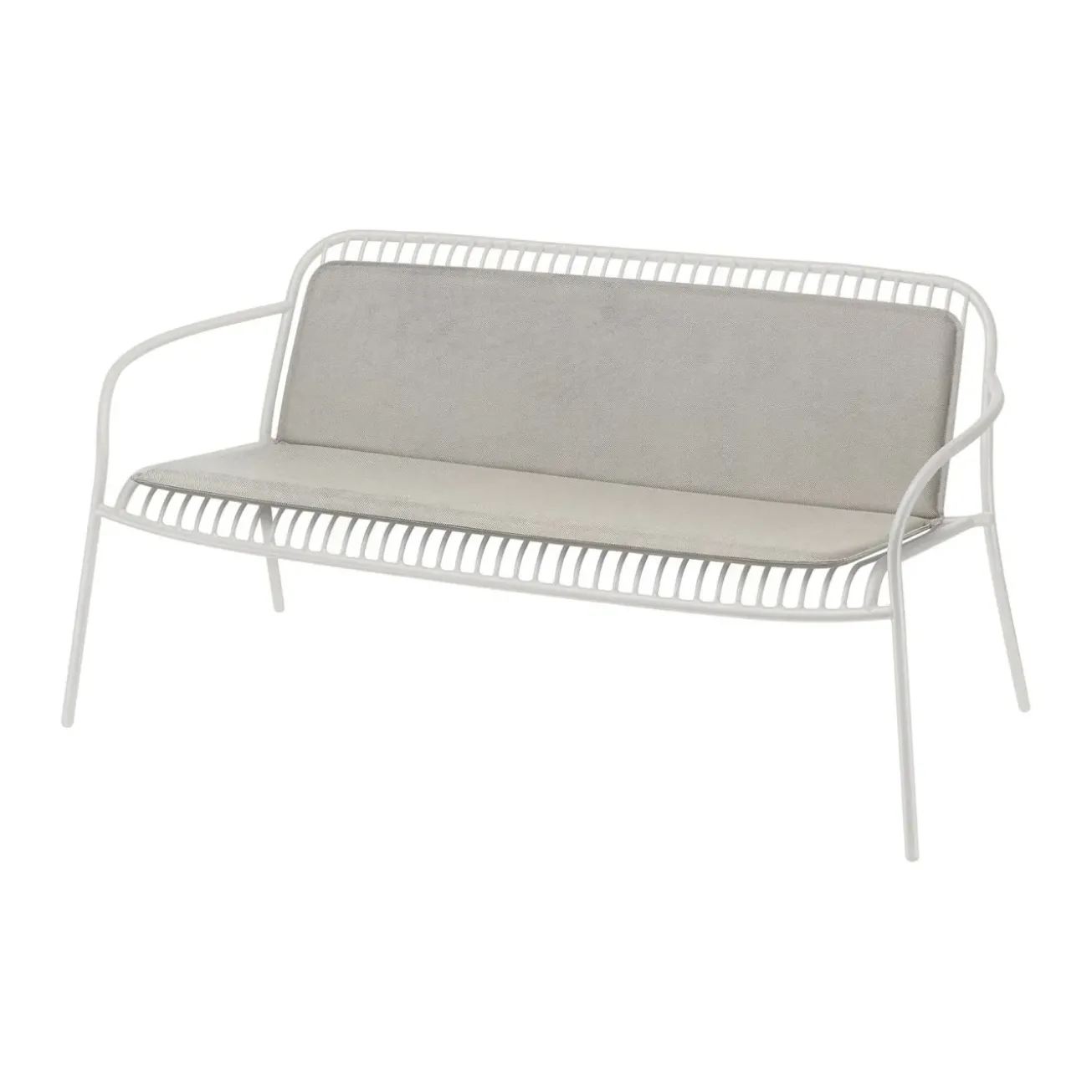 Bath & Living Blomus YUA WIRE garden bench Silk Gray (62183)