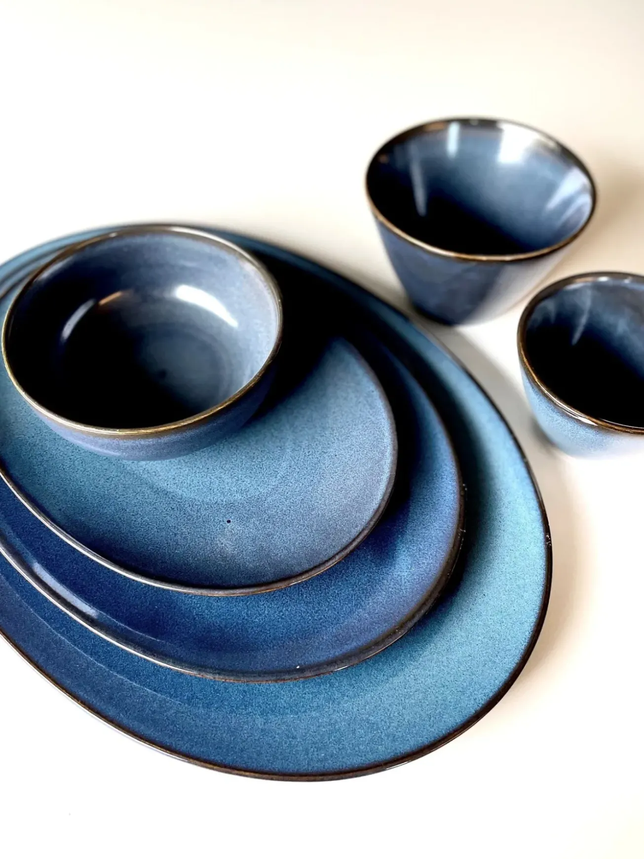 Bath & Living BonBistro CIRRO bowl 18 cm - Dark blue (740982)