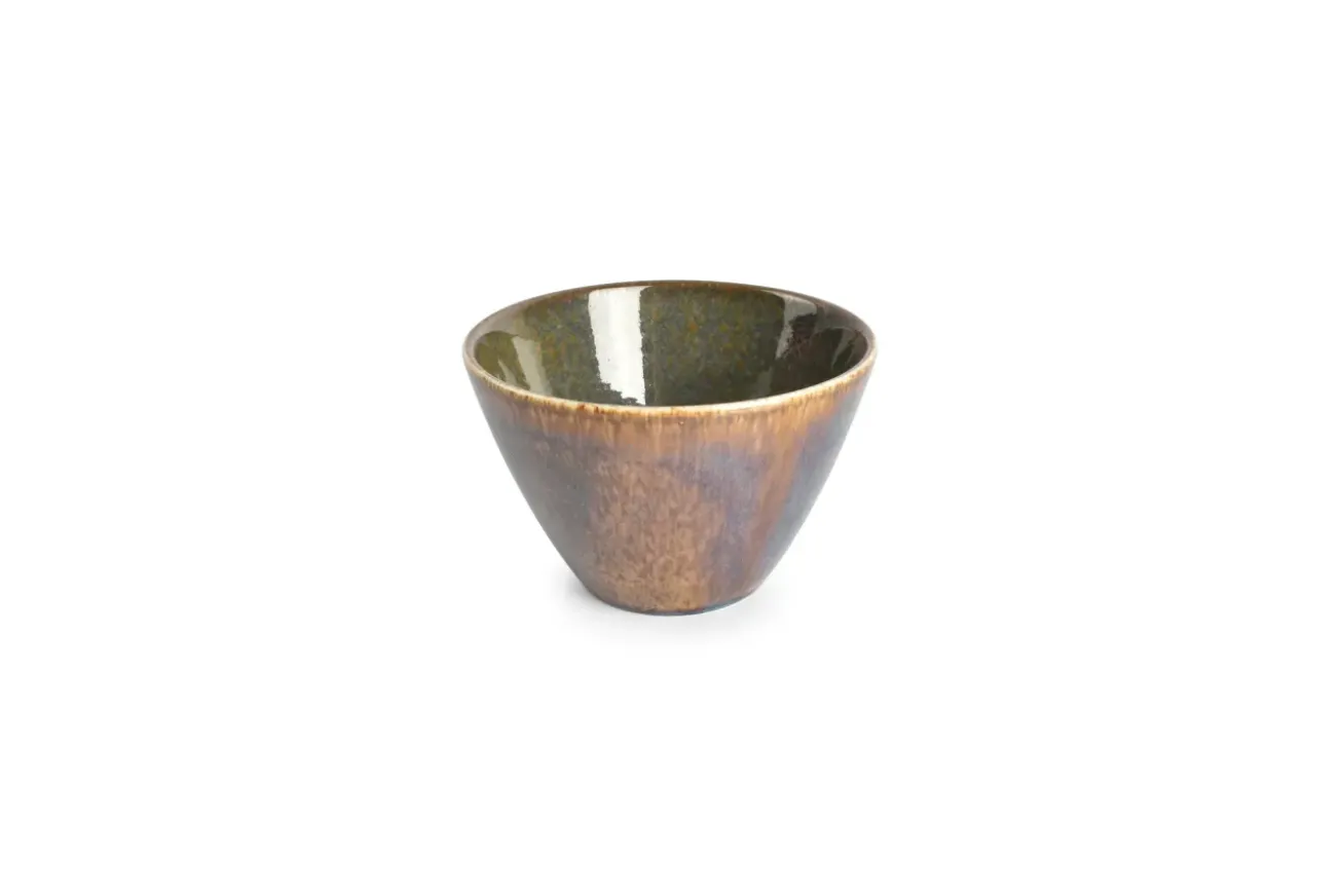Bath & Living BonBistro CIRRO bowl conical 12 cm - Green multi (740991)