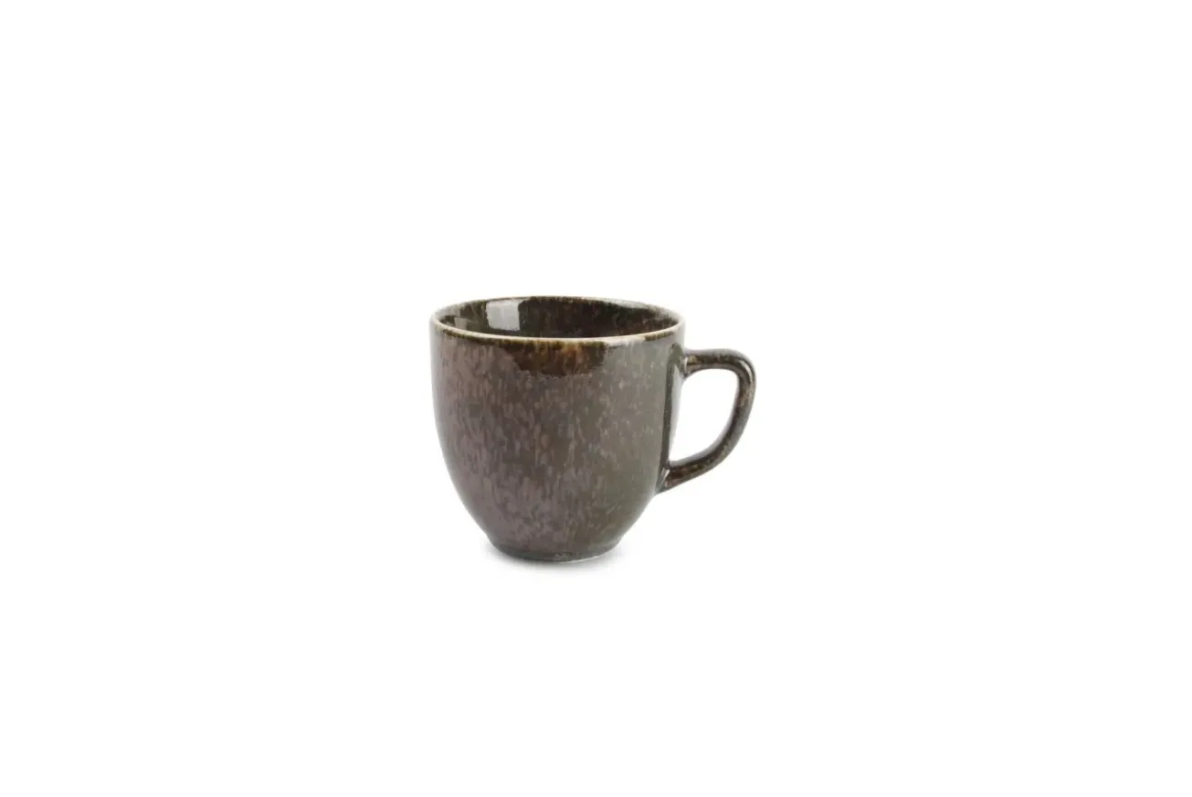 Bath & Living BonBistro CIRRO cup and saucer - Green multi (740571 + 740576)