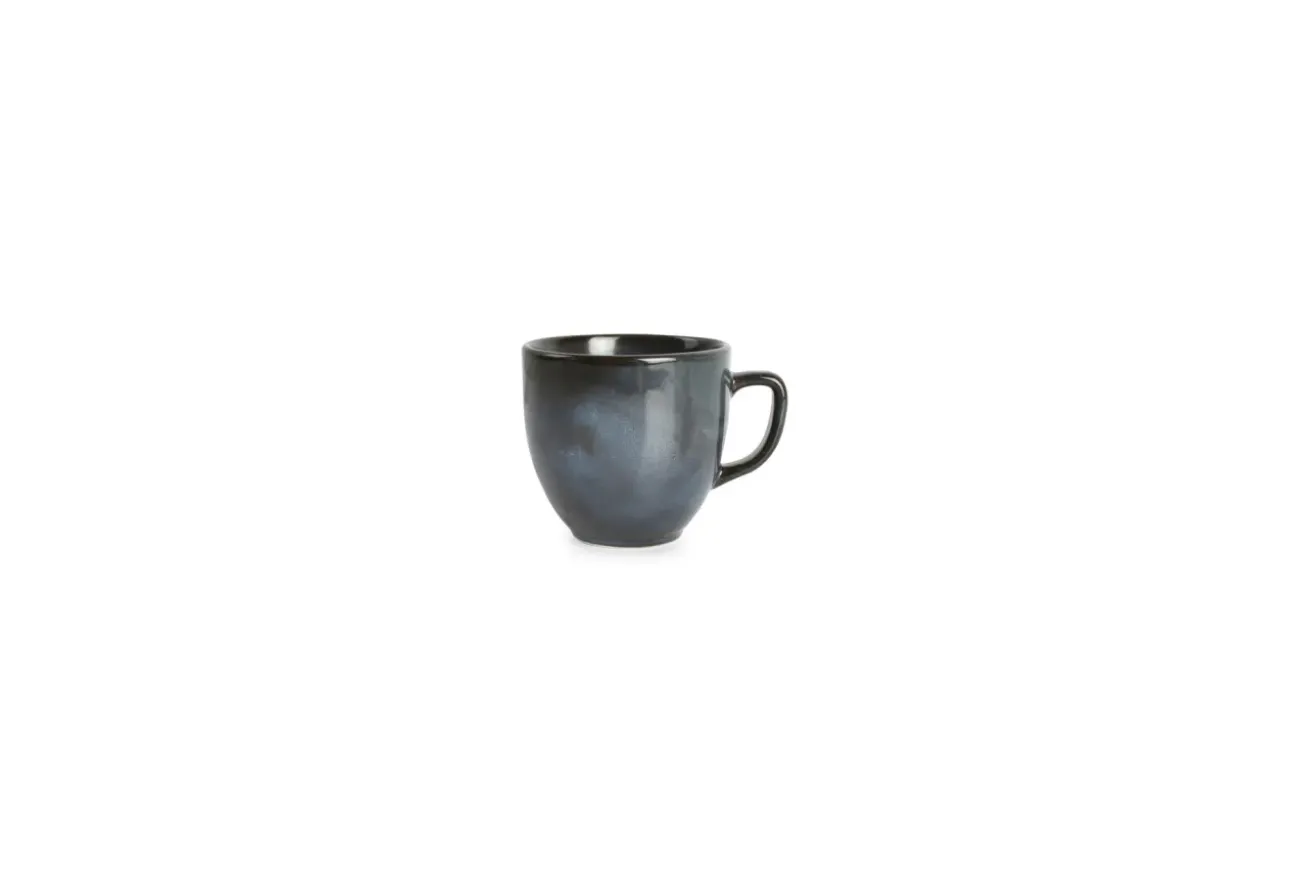 Bath & Living BonBistro CIRRO espresso cup and saucer - Dark blue (740985 + 740986)