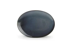 Bath & Living BonBistro CIRRO flat plate oval 24 cm - Dark blue (740974)