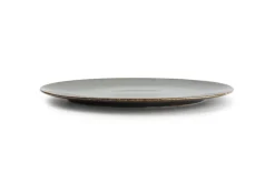Bath & Living BonBistro CIRRO flat plate oval 30 cm - Green multi (740556)