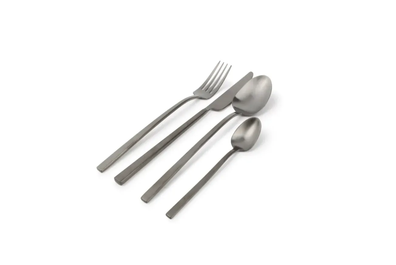 Bath & Living SP Cutlery set 16-piece TERNO (black) 823356