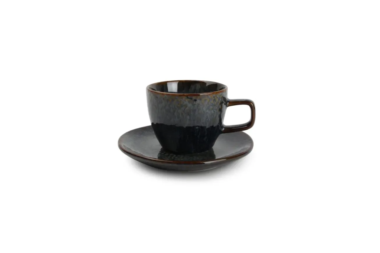 Bath & Living SP MIELO mocha cup and saucer 100 ml (set / 4) 840180