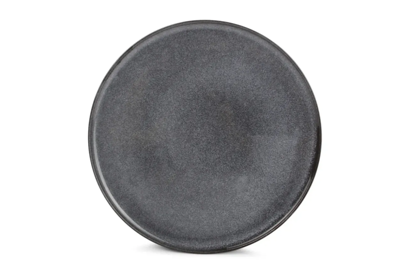 Bath & Living SP STITCH flat plate 26 cm gray (set/4) 850261