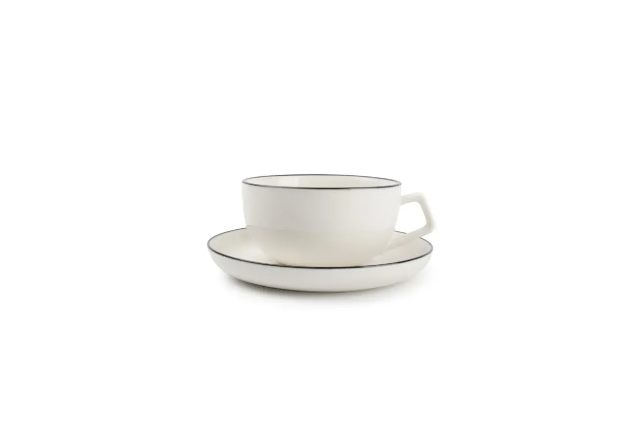 Bath & Living SP STUDIO BASE cup and saucer 220 ml (set/4) 850015