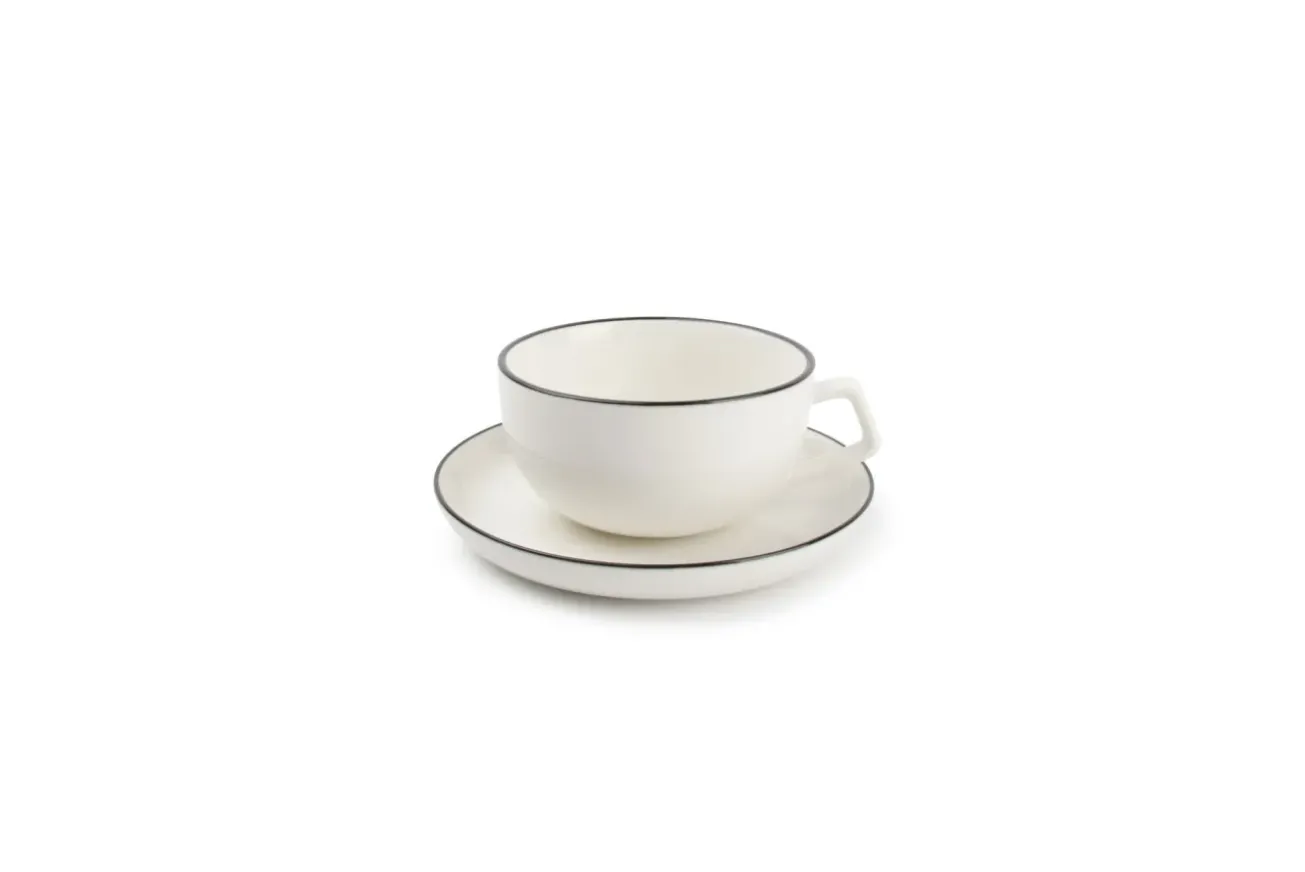 Bath & Living SP STUDIO BASE cup and saucer 220 ml (set/4) 850015