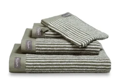 Bath & Living Vandyck Bath towel 70x140 cm HOME Petit Ligne Olive (BAKC15101) set/3 pieces