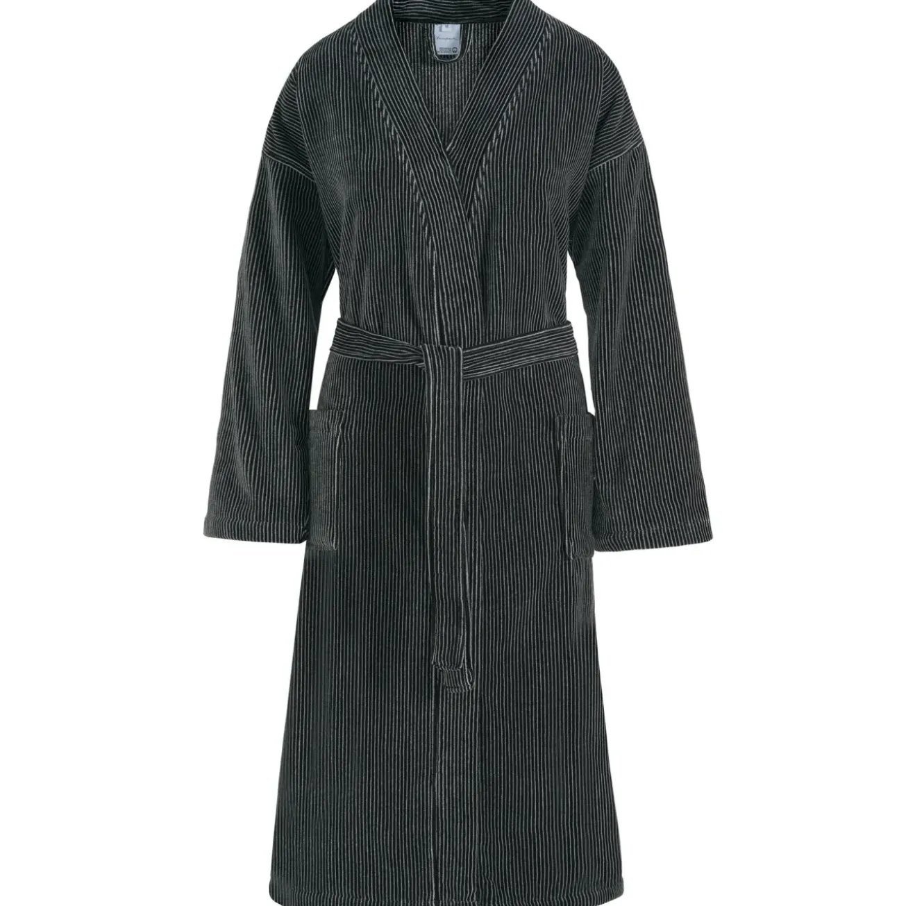 Bath & Living Vandyck Bathrobe ANTONIO color Off Black