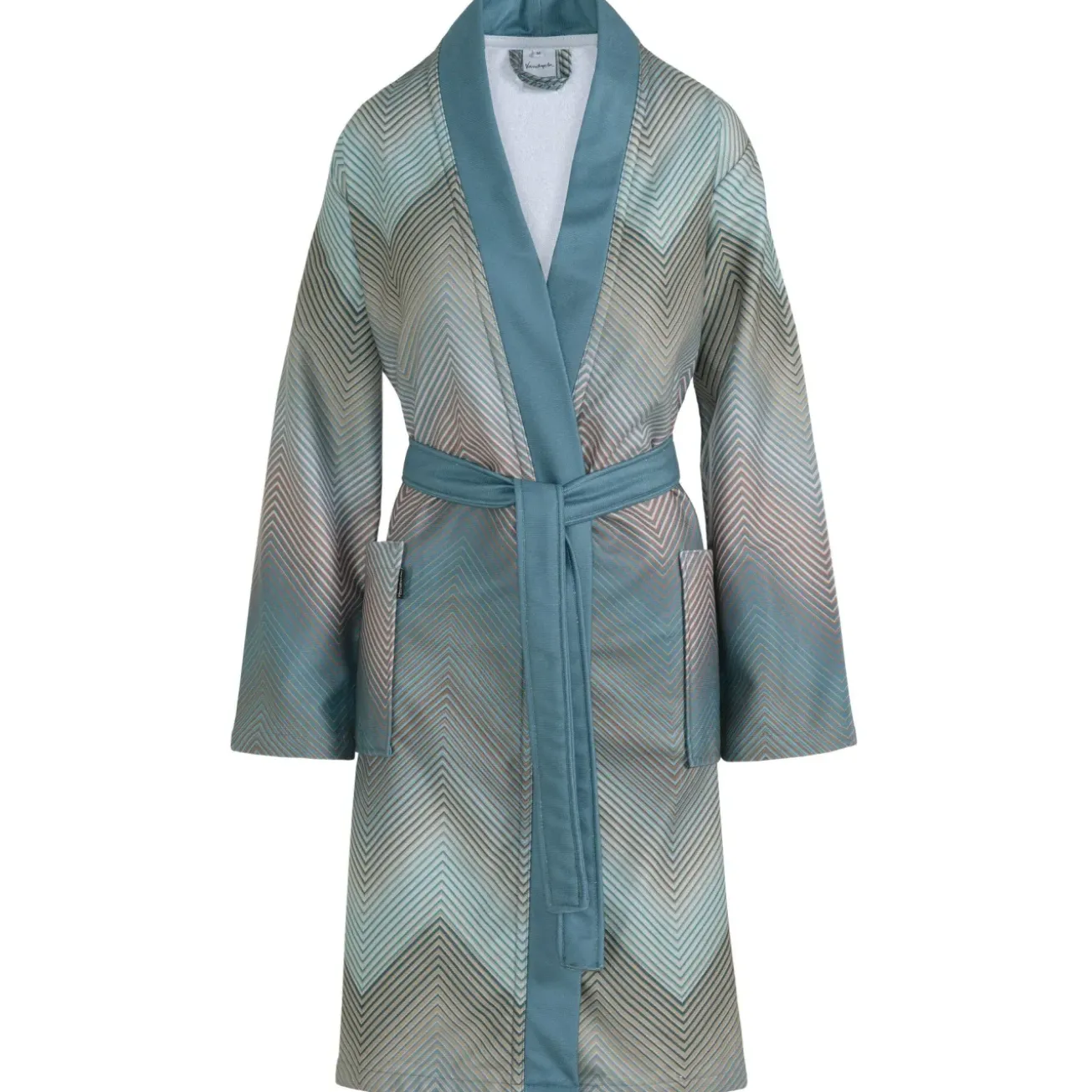 Bath & Living Vandyck Bathrobe BELLA color Pearl Blue