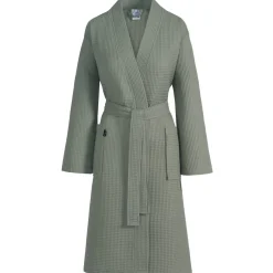 Bath & Living Vandyck Bathrobe BIARRITZ color Smoke Green (BAGE22104)