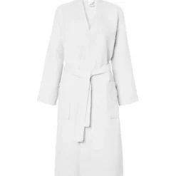 Bath & Living Vandyck Bathrobe BIARRITZ White-090 (BAGE22104)