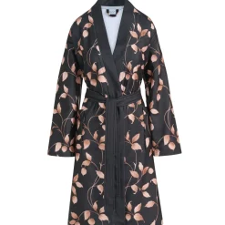 Bath & Living Vandyck Bathrobe ELENA color Blue Ink, dark blue