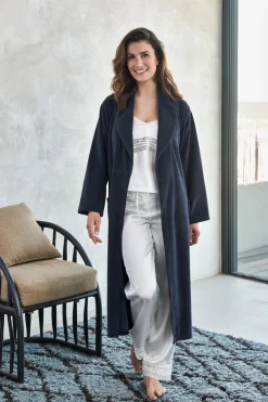 Bath & Living Vandyck Bathrobe GRACE Dark Navy (BAGE21203)